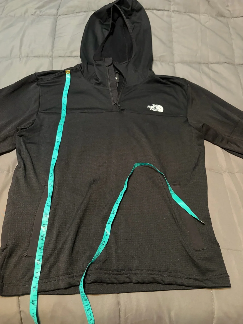 The North Face Black Hooded Performance Pullover